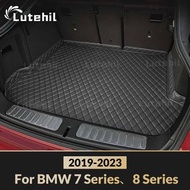 For BMW 7 Series、8 Series 2019-2023 Custom Car Trunk Mat Anti-dirty Pad Protective Pad Cargo Liner A