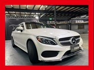 (23)正2016年出廠 C205型 M-Benz C-Class Coupe C300 4MATIC AMG Line 2.0 汽油 羽亮白