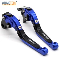 For YAMAHA YZF R15M R15 V4 2022-2024 Motorcycle Adjustable CNC aluminium Brake Clutch Levers Folding