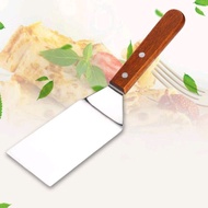 7 inches Stainless Steel Short Spade Shovel Pizza Burger Shovel Cooking Spatula Steak