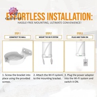 Aluminum Alloy Router Wall Mount Bracket for Link Deco BE75/BE85/BE95/BE17000 Whole Home Mesh WiFi 7