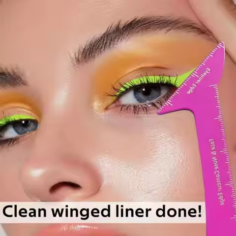 Eyeliner Stencil Wing Tips Stainless Steel Eyeliner Aid Eyeliner Pencil Auxiliary Eye Liner Wearing 