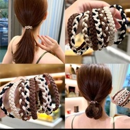 0ne Piece Milktea Color High Elastic Hairband Female Fashion simple High_End Hairties