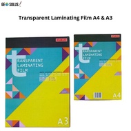EAST-FILE Transparent Laminating Film A4 & A3