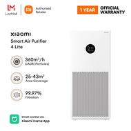 Xiaomi Mi Smart Air Purifier 4 Lite LED Display True HEPA Filter PM CADR 360m³/h 360° Circulation System App+AI Voice Smart Control 120㎡/h Effective Coverage