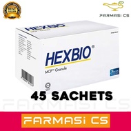 PROMO Hexbio Granule Probiotic 45 Sachets EXP:06/2025 [ Digestive Care ]