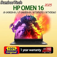 2025 HP OMEN 16 Laptop 16 inch 2.5K 240Hz i9-14900HX / i7-14650HX / RTX5070 / RTX5060 HP Gaming Lapt