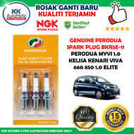 Perodua Myvi 1.0 Kelisa Kenari Viva 660 850 1.0 Elite Genuine Proganti Spark Plugs 9004A-91002-Z02 P