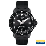 Tissot T120.407.37.051.00 Men's Seastar 1000 Powermatic 80 Black Rubber Strap Watch
