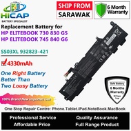 HICAP HP Laptop Battery SS03XL 932823-421 4330mAh for HP Elitebook 730 735 830 840 G5 745 840 G6 ZBo