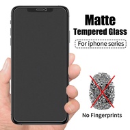 9H Matte Tempered Glass For iPhone 17 17e 16e 16 15 14 13 12 11 Pro Max Air Mini XS Max XR X 8 7 6 6