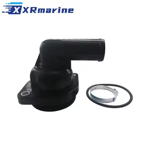 892864T06 Thermostat Assembly with Housing for Mercury 75 - 150 HP 4 Stroke -775-65 Outboard Motors 