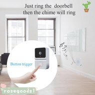 ROSEGOODS1 Wireless Smart Doorbell Home HD Camera High Quality Video Doorbell