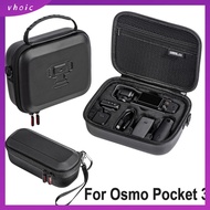 VHOIC ป้องกันปกป้องปกป้อง ถุงเก็บสัมภาระ ปลอกหุ้ม กระเป๋าถือแบบถือ กระเป๋าถือติดกล้อง ของใหม่ กระเป๋าเดินทางสำหรับกระเป๋าเดินทาง กระเป๋าใส่ของ สำหรับ DJI OSMO Pocket 3