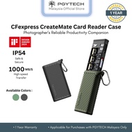 PGYTECH CFexpress CreateMate Card Reader Case Type A/SD Type B/SD High speed Card Organazier