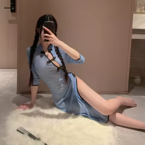 Qipao cosplay costume women's fancy dress set Halloween party cosplay costume adult costume BDSM fan