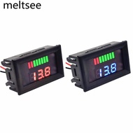 Car Battery Charge Level Indicator DC 12V 24V 36V 48V 60V 72V 84V Lithium Battery Capacity Meter Tes
