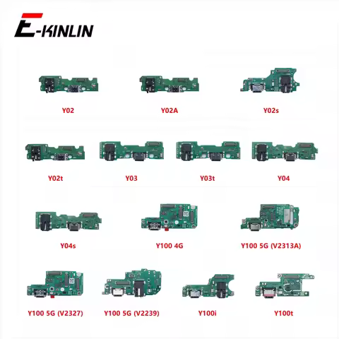 Charger Board Flex Cable For Vivo Y02 Y02A Y02s Y02t Y03 Y03t Y04 Y04s Y100 Y100i Y100t USB Charging