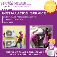 [KLANGVALLEY] GREE R32 AIRCOND 1.OHP INSTALLATION SERVICE