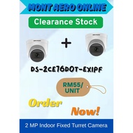 HIKVISION INDOOR FIXED TURRET CAMERA