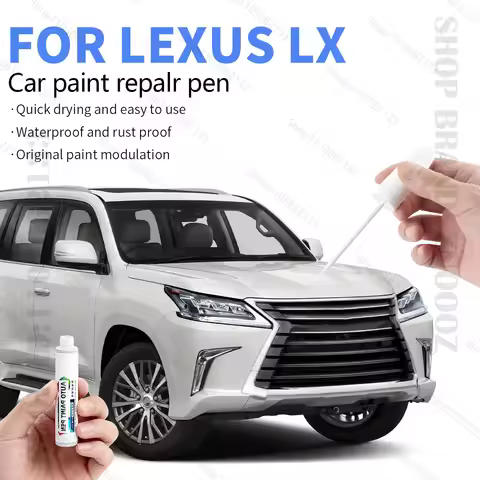 Car Paint Repair Pen Paint Scratch Repair Accessories White 083 Black 202 Green 6X4 Silver 1J7 Gray 