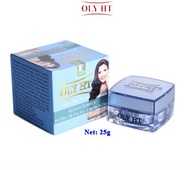 Kem Dưỡng Trắng Da Chống Nắng Giảm Nhăn OLY HT Long Phụng Khang (25g) Màu Xanh Chính Hãng