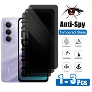 1-3 Pcs For Redmi 15 4G 5G Anti-Spy Tempered Glass For Xiaomi Redmi 15C 14C 14R 13 13R 13X 13C K80 K