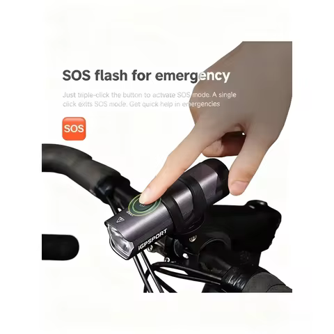 iGPSPORT VS500 Smart Bike Front Light 500 Lumen MTB Road Bike Lamp Headlight Cycling Flashlight Lant