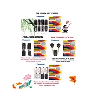 Button type lithium  battery dedicated to Toyota Lexus and other car remote control keys-CR2032/CR20