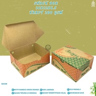 Kotak Snack Box 12x14 Bahan 200 Gsm Kardus