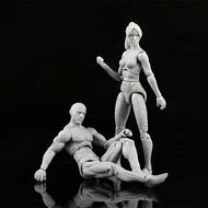hot！【DT】№❁  3.75-inch 1/18 Figure Male Female Movable Joints Mannequin Sketch Draw Dolls