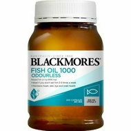 Blackmores black mores fish oil odourless omega 3 fish oil 200 caps