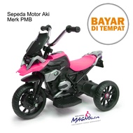 Sepeda Aki Anak Motor Aki Anak Model Motor Mainan Anak 3-5 Tahun Mainan Anak