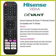 🅷 ▲ ➔ New Devant Smart TV remote 32STV103 50QUHV04 55UHD202 43stv103 65QUHV04 55quhv04  Devant TV