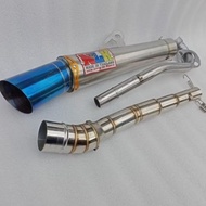 Exhaust muffler pipe Exhaust Nlk racing modenas GT128 CT100 CT110 CT115 sym bonus 100 Lagenda 110 11