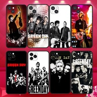 soft black TPU iPhone 16 17 Pro Plus Max 16E Air GREEN DAY1 phone case