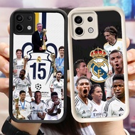 NB-55 Real Madrid Soccer Shockproof Casing for Infinix 7 GT 20 Tecno POP 7 Spark GO ITEL A80 P65 Pro