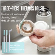 3PCS/Set Long Handle Bottle Cleaning Brushes Soft Bristles Kettle Cleaning Bottle Brush Easy Removal Of Deep Dust Crevice Brush Set Removal Of Deep And Shallow Seams Kitchen Wash Cup Brush Portable Baby Milk Bottle Cleaning Brush Sink Slot Clean