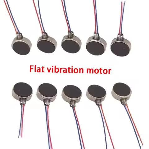 10PCS DC3-5V Micro DC Vibration Motor 0820/0827/0830/0834/1027/1030/1034 For For Phone Coin Flat mot
