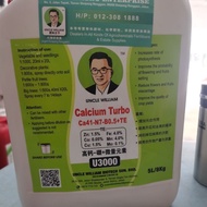 UNCLE WILLIAM: U3000 Calcium Turbo Ca41-N7-B0.5. 5+TE (5L)