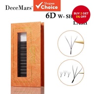 DeceMars 6D-W shaped eyelash extension