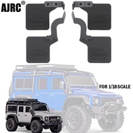 Mudflaps Rubber Mudguard Fender Metal cket Rc Crawler Car Parts Accessories For Traxxas Trx-4m 118 Defender