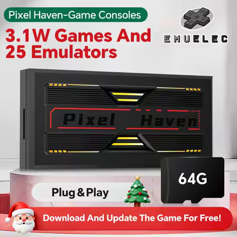 4K Retro Video Game Consoles For TV With 31000+ Games Portable Gaming Box For PSP/PS1/MAME/NES/GBA/N