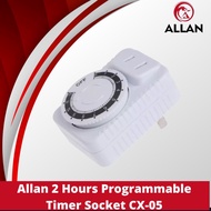 Allan 12 Hours Programmable Timer Socket CX-05 12 Hours Programmable Timer Socket CX-05 / Ebike