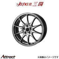 ジャパン三陽 ザック JP-202 アルミホイール 1本 MDX YD系(17×7.0J 5-114.3 INSET45 ブラックシルバー)Japan三陽 ZACK JP-202
