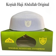 Kopiah Haji Abdullah Original/ Kopiah Tebal Putih