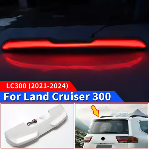 For 2021-2025 2022 Toyota Land Cruiser 300 LED Dynamic Tail Wing LC300 FJ300 Exterior upgraded Modif