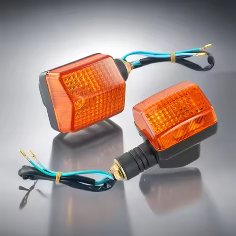 2Pcs 12V 10W Car Signal Lamp For Honda CB 250 350 400 500 650 900 Shadow 750 Amber Motorcycle Signal