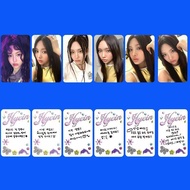 Newjeans geup Album weverse photocards wvs Danielle haerin hanni minji hyein Solo thẻ ảnh 6 mỗi bộ