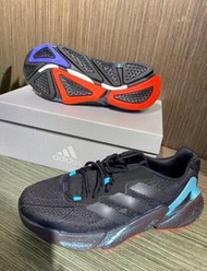 👟 全新 adidas X9000l4 男裝織物 Boost 跑步鞋 黑藍色